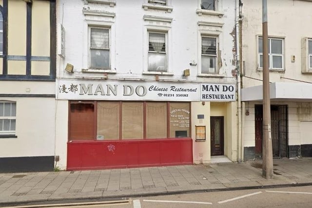 Man Do Chinese Restaurant, in Bedford's Midland Road, got 4.5 stars out of 5 after 188 reviews. One customer wrote: "Food was hot and fresh as always. The shredded beef is the best... Best place to eat and great value for money"