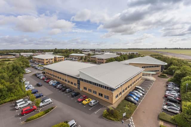 Cranfield Technology Park, where Kirkby Diamond has completed a hat-trick of deals
