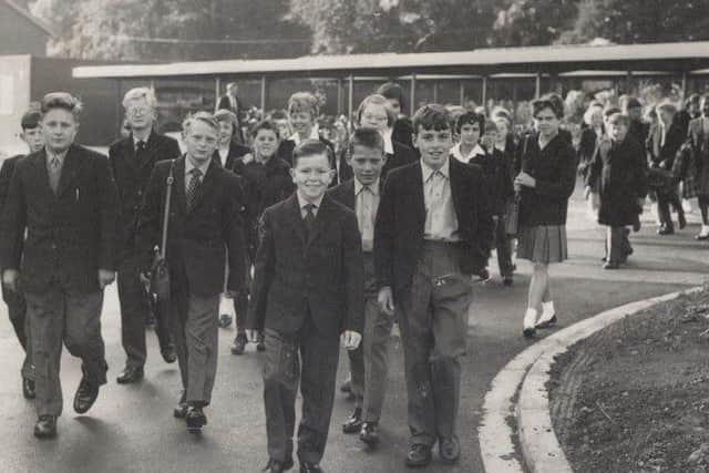 The first intake of Pilgrim School in 1962
