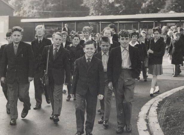 The first intake of Pilgrim School in 1962