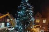 The Christmas tree when the council took over