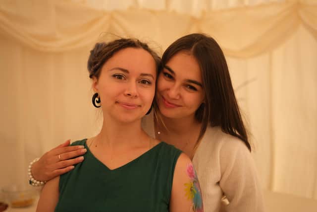 Mariia Yaremak and Izabella Ivaschenko
