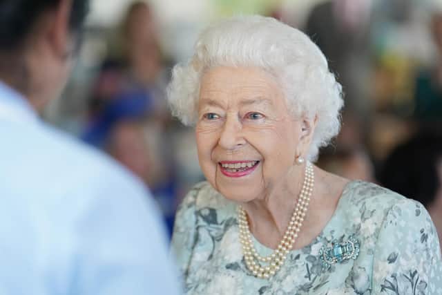 The Queen during an officially engagement in July this year