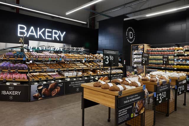 The new bakery at M&S Bedford Interchange