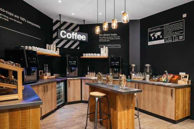 Paddy & Scott's coffee bar at Wyboston Lakes