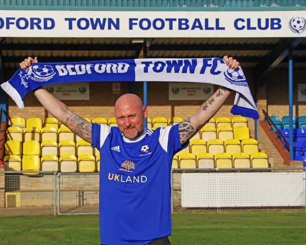 Lee Bircham has been appointed as the new boss at Bedford Town. Photo: Adrian Brown.