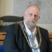 Bedford mayor. Tom Wootton