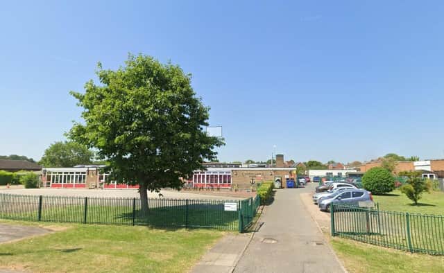 Wootton Lower School, Bedford Road site, Screenshot Google Streetview (C)2023 Google Image capture June 2023