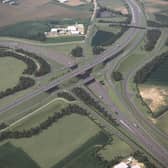 An artistic impression of the new look A1 Black Cat roundabout