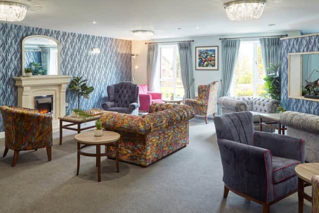 The homeowners lounge at The Newells, Adlington Retirement Living's new community in Kempston