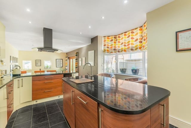 The kitchen has been refitted and thoughtfully designed to incorporate a vast array of wall and base units with ample work space. Integral appliances which also include a wine fridge. Built-in oven with induction hob and extractor over. Space for American style fridge/freezer