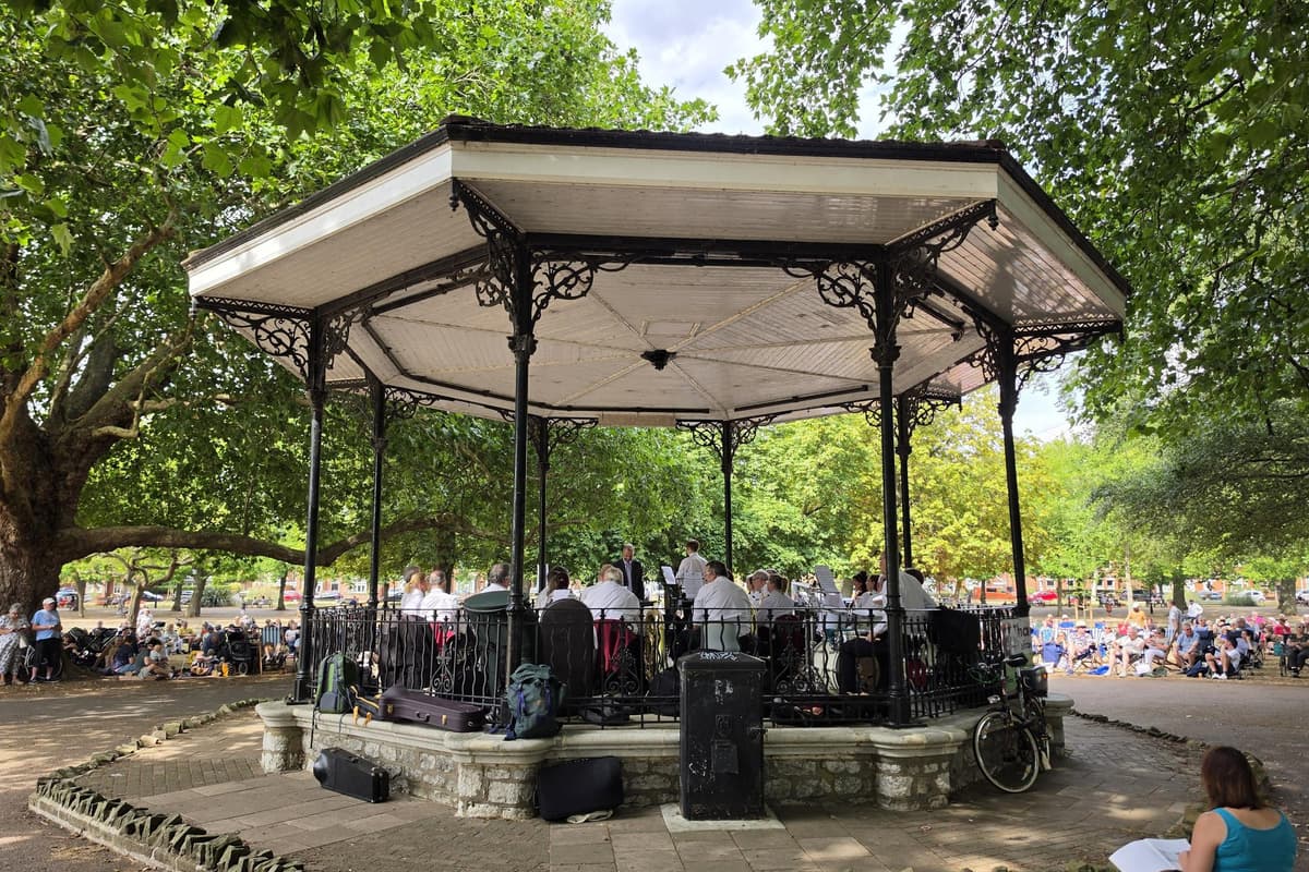 Enjoy a month of free live music at Bedford bandstand