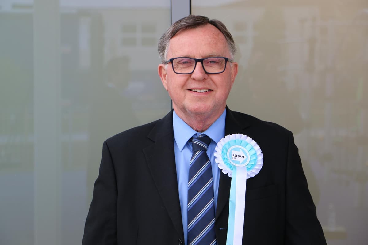 Rob Pullinger Central Bedfordshire councillor joins Reform UK party
