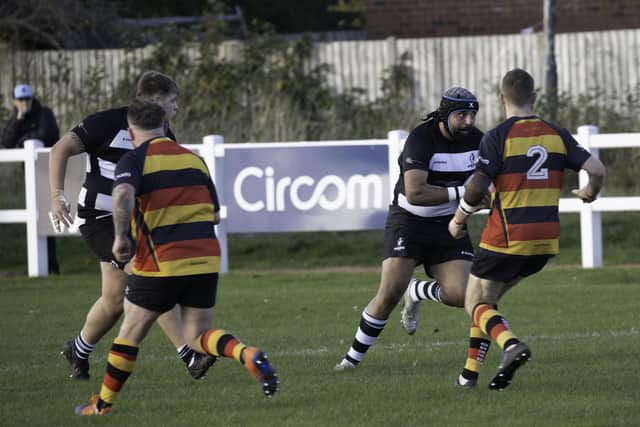 Triumph: Bedford Athletic were victorious at the weekend - pic: Duncan Woodhead