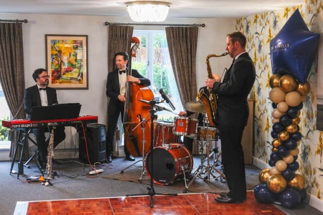 Jazz band at The Newells 1st anniversary party