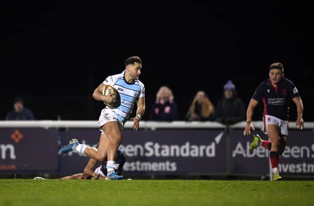 Dean Adamson scored his 103rd Bedford Blues try against Coventry on Friday.