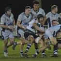 Bedford Blues in action at Nottingham - picture by B&O Press Photo.