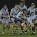 Bedford Blues in action at Nottingham - picture by B&O Press Photo.