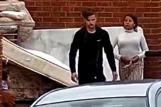 Officers want to speak to this pair about fly-tipping in Endsleigh Road, Bedford, on September 22 - incident ref 55388