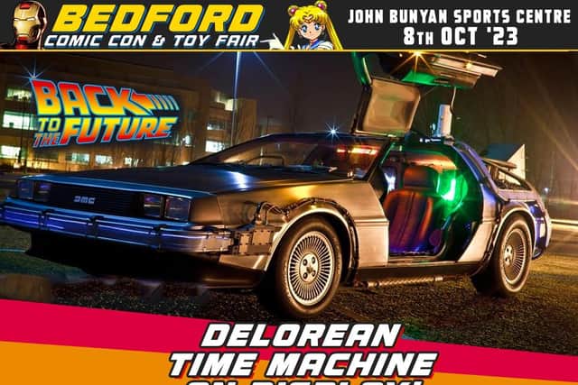 Have your picture taken with the futuristic Back to the Future DeLorean car
Pic: Striking Events