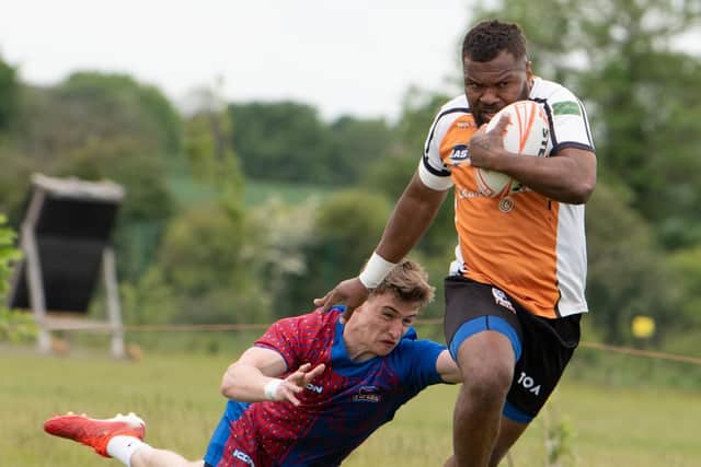 Atama Raura scored four tries for Bedford Tigers against Anglian Vipers, who are new to the league this season