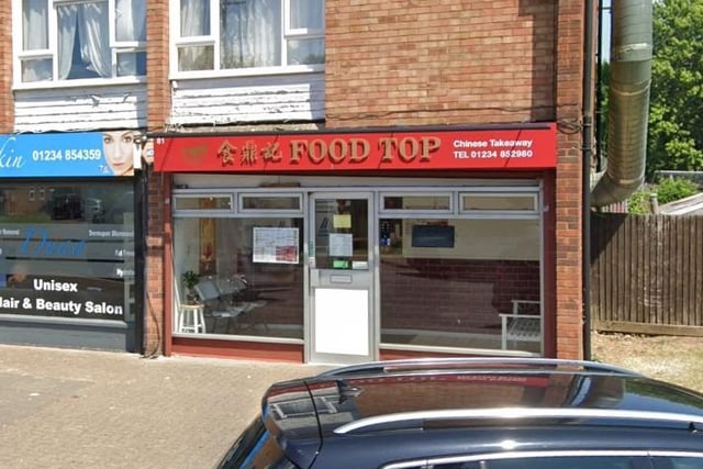 Food Top, in Williamson Road, Kempston, got 4 stars after 1 review. That customer wrote:"Overall the food is very very good from here, freshly cooked and piping hot, not a bit greasy, we cannot complain even although many times they get the order wrong"