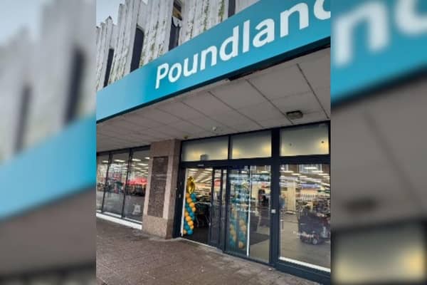 The new Poundland store in Midland Road