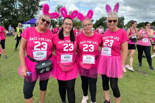 Race for Life at Bedford’s Priory Park