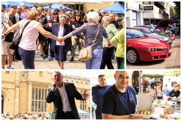 Bedford's Italian Festival returned to the town centre on Sunday.