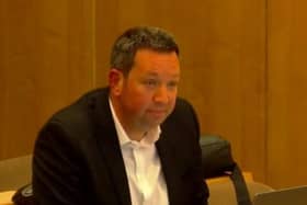 Matthew D’Archambaud. Screenshot Environment and Sustainable Communities Overview and Scrutiny Committee - Thursday, July 20, 2023