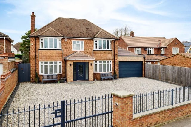 This four-bed house in Putnoe Lane, Putnoe, was reduced earlier this month and is now on the market for £925,000. It has a large lounge, impressive kitchen/diner/family room, three bathrooms and a dressing room