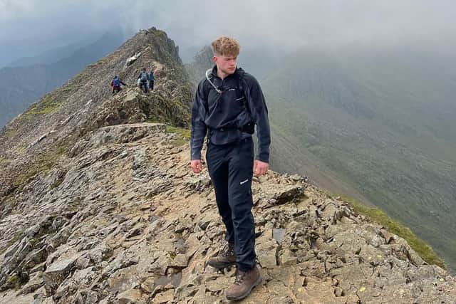 Jaden Kirby is climbing a mountain to raise money for mental health charity YiS