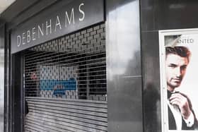 The closed Debenhams store in Bedford. Picture: Tony Margiocchi
