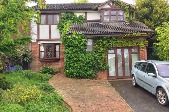 The four-bedroom property at Church Close, Wingerworth, is on the market for £325,000.