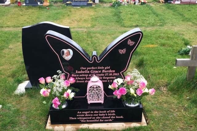 Gaby visited Isabella at the cemetary 'every day' for the first few weeks after her death