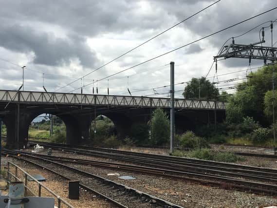 The bridge will close overnight as part of a scheme to improve the line from Bedford up to Kettering and Corby