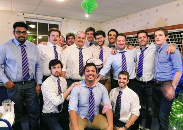 Cranfield Rugby Club Movember challenge