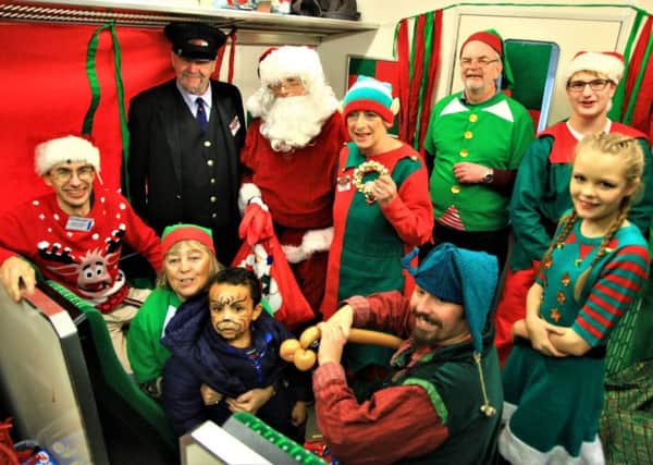 Santa Special on Marston Vale line