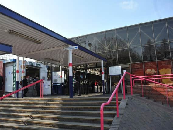 Emergency services were called to Bedford station this afternoon