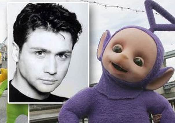 Simon Shelton-Barnes who played Tinky Winky in the BBC TV children's series Teletubbies
