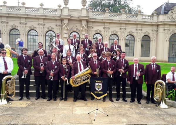 Bedford Town Band at Wrest Park in 2017