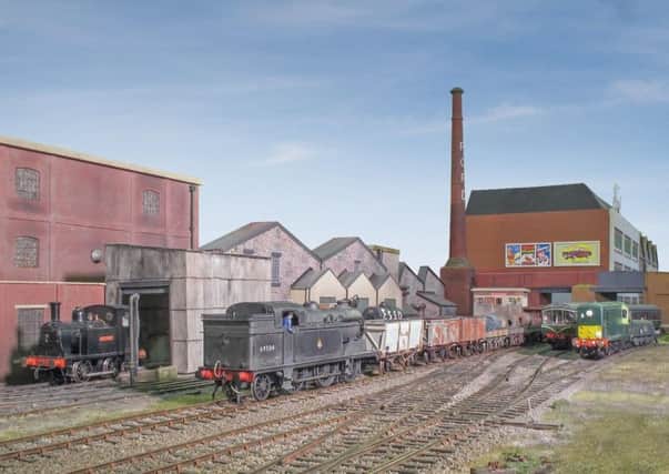 Central Works is one of the layouts on display