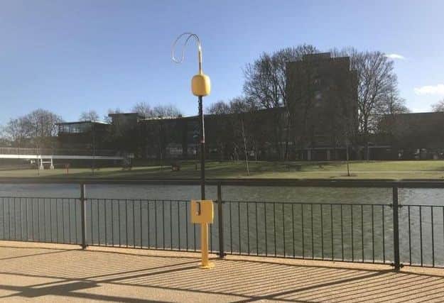 A  new water rescue device could save more lives on Britains riverbanks after being chosen for a special pilot project by the fire service.