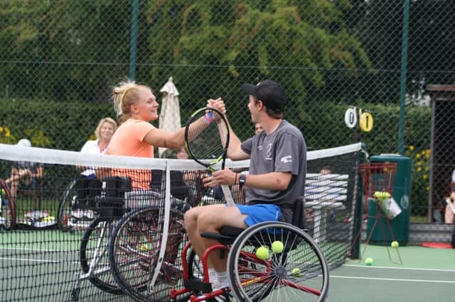 Riverside Tennis Club's disability fun day