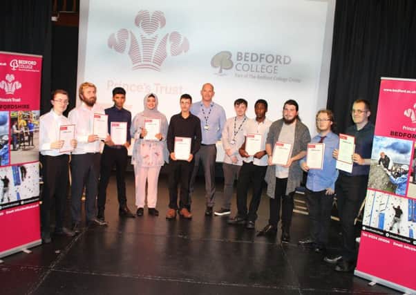 Prince's Trust team at Bedford College