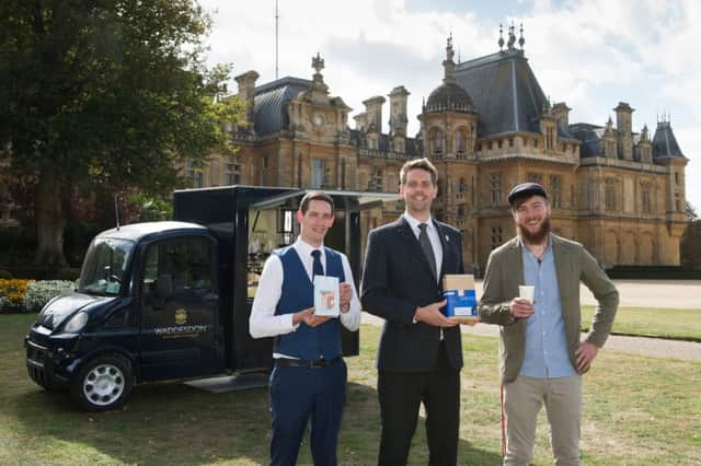 Redemption Roasters coffee is being sold at Waddesdon Manor