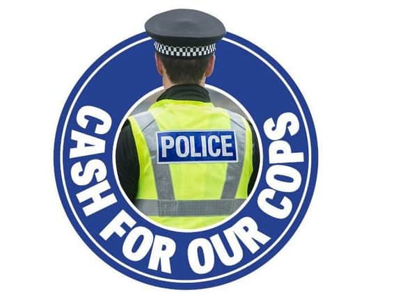 Cash for our cops logo