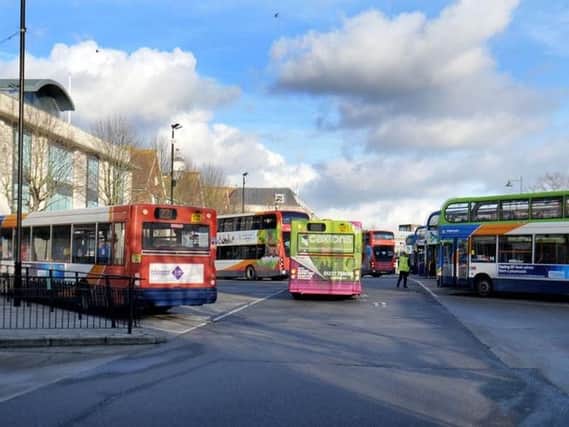 Passenger numbers on the buses have fallen