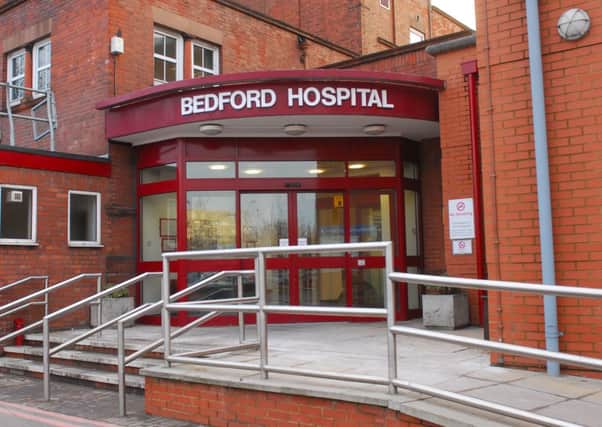 Bedford Hospital.