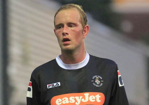 Scott Rendell was back in a Luton shirt on Tuesday night